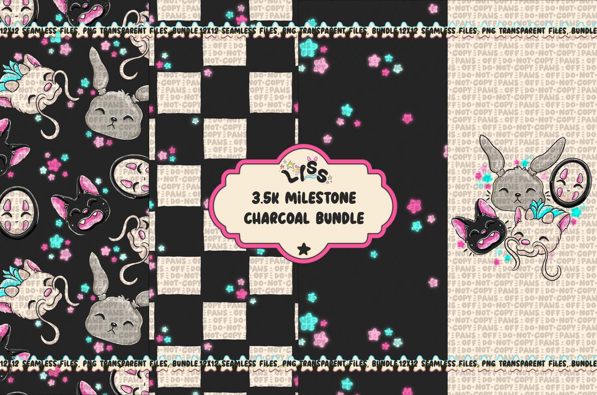 2024 - Lyss Doodles - Seamless - Mains - 3.5K Milestone - Bundles