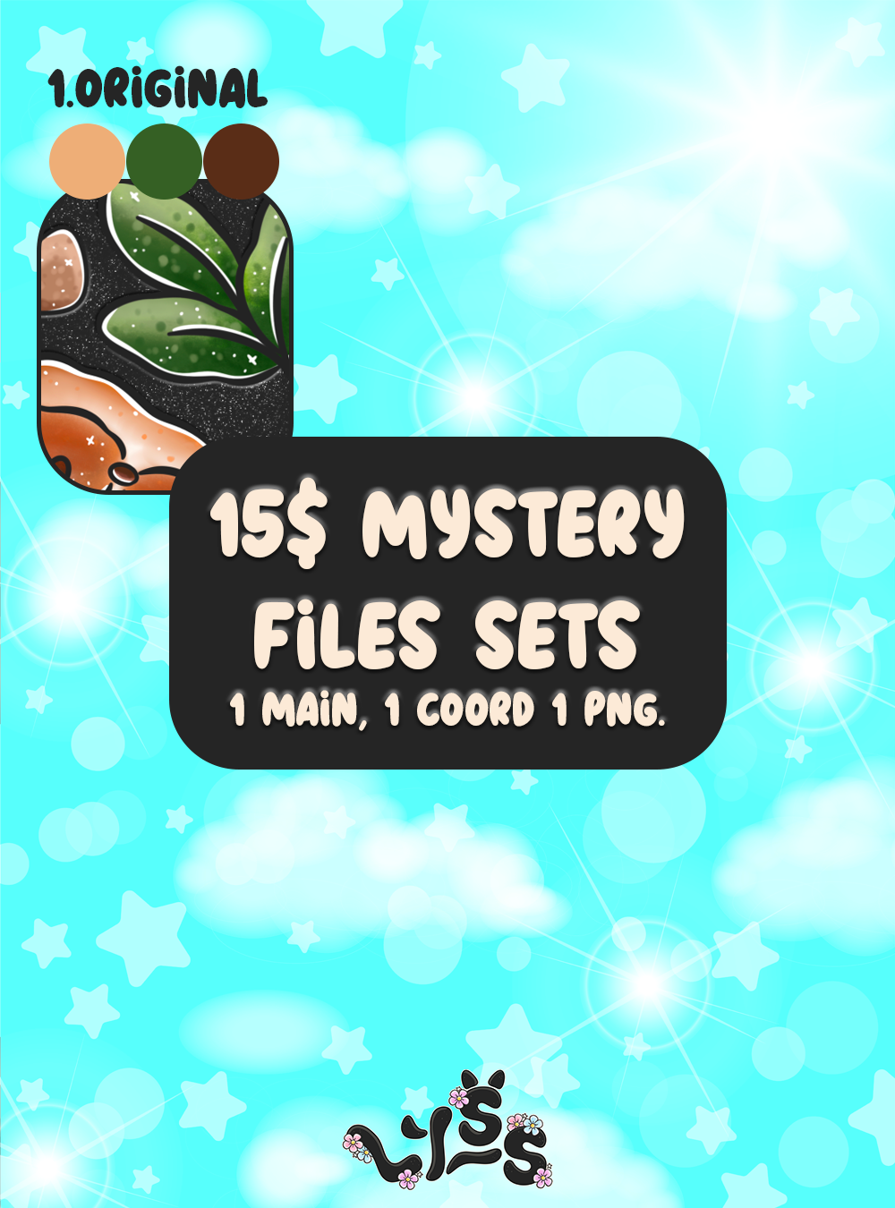 2025 - Lyss Doodles - Seamless - Mystery Files #1 - 25LD042