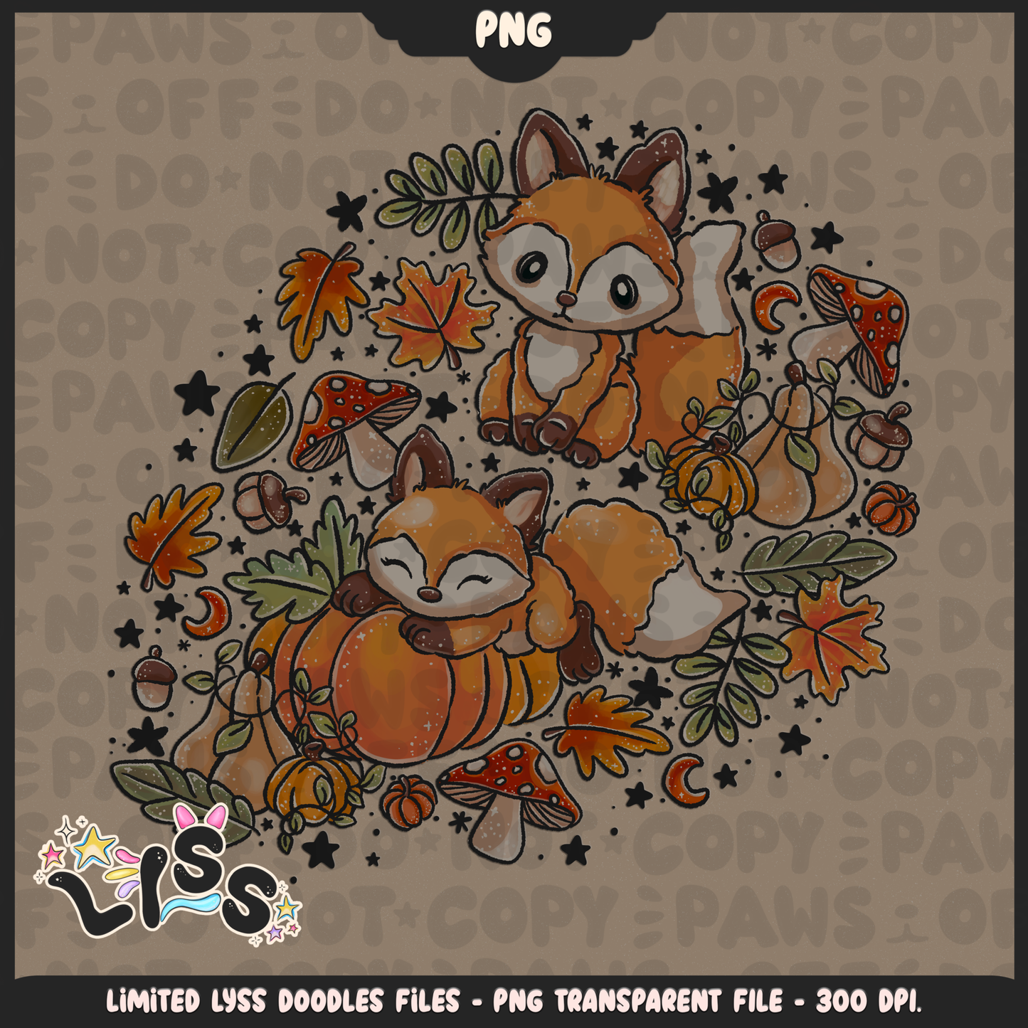 Lyss Doodles - PNG Files - October 2024 Patreon