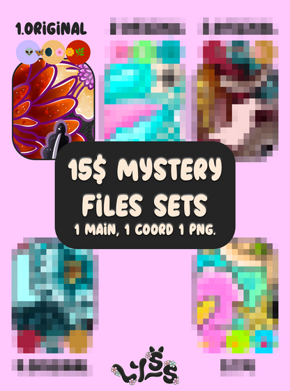 2025 - Lyss Doodles - Seamless - Mystery Files #1 - 25LD034