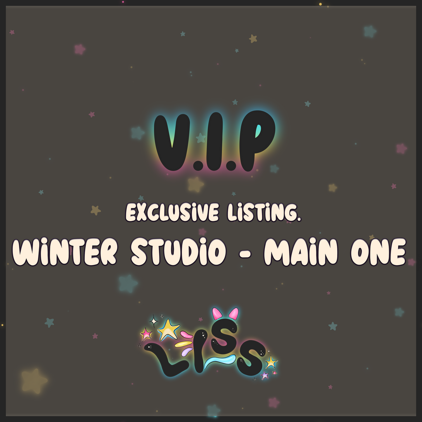 2023 - Lyss Doodles - Seamless - Mains - Winter Studio - 23LD009