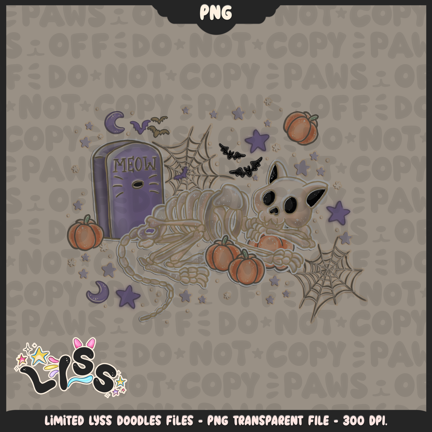 Lyss Doodles - PNG Files - October 2024 Patreon - Collection #2