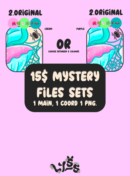 2025 - Lyss Doodles - Seamless - Mystery Files #2 - 25LD035