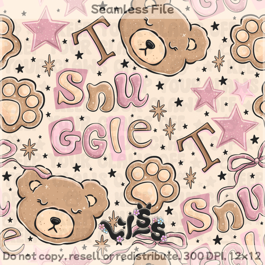 2025 - Lyss Doodles - Seamless Files - Hextober Day 8 - 25LD070