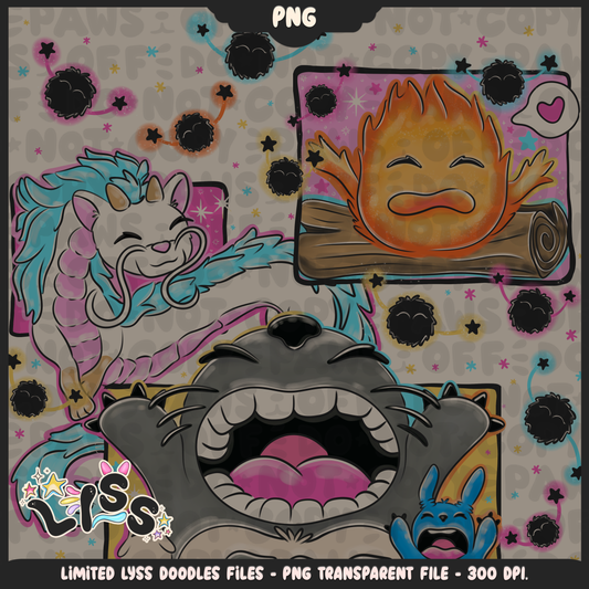 2023 - Lyss Doodles -  PNG  Studio Cuties - 23LD022