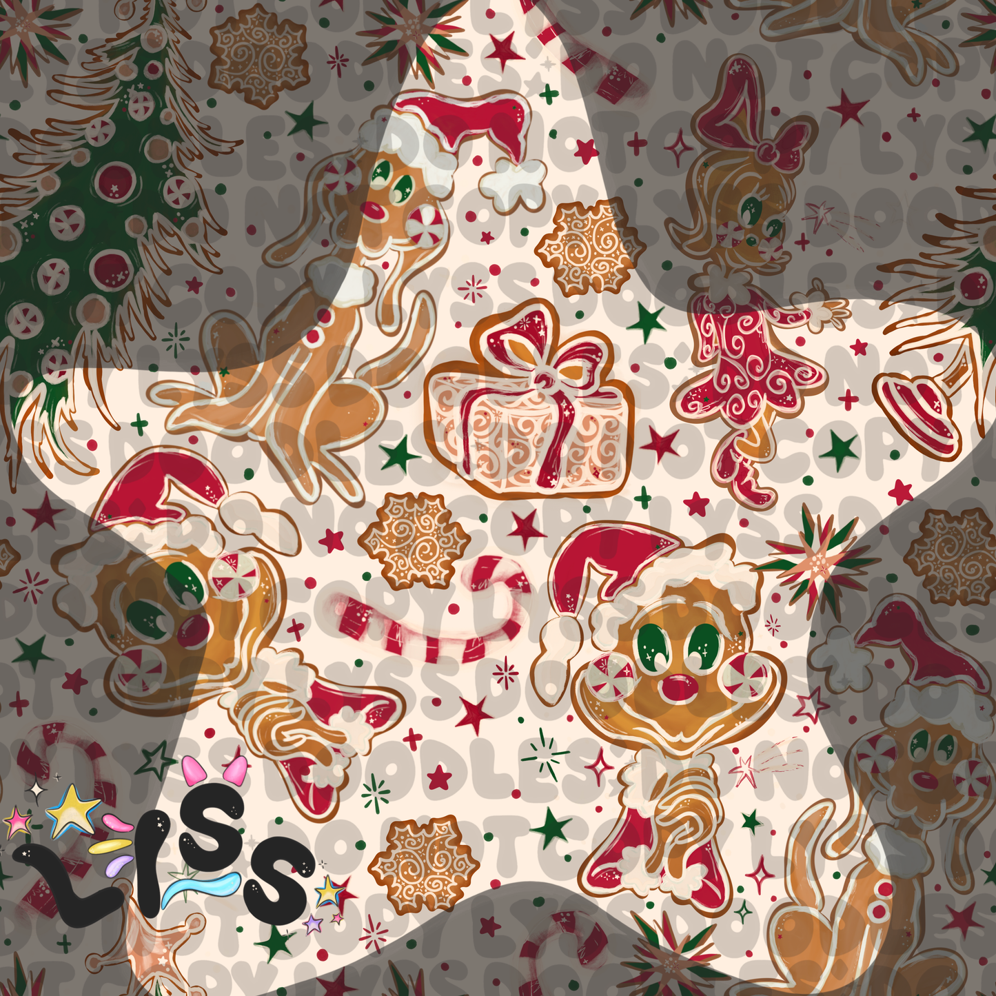 2023 - Lyss Doodles - Seamless - Mains - The Ville - 23LD001