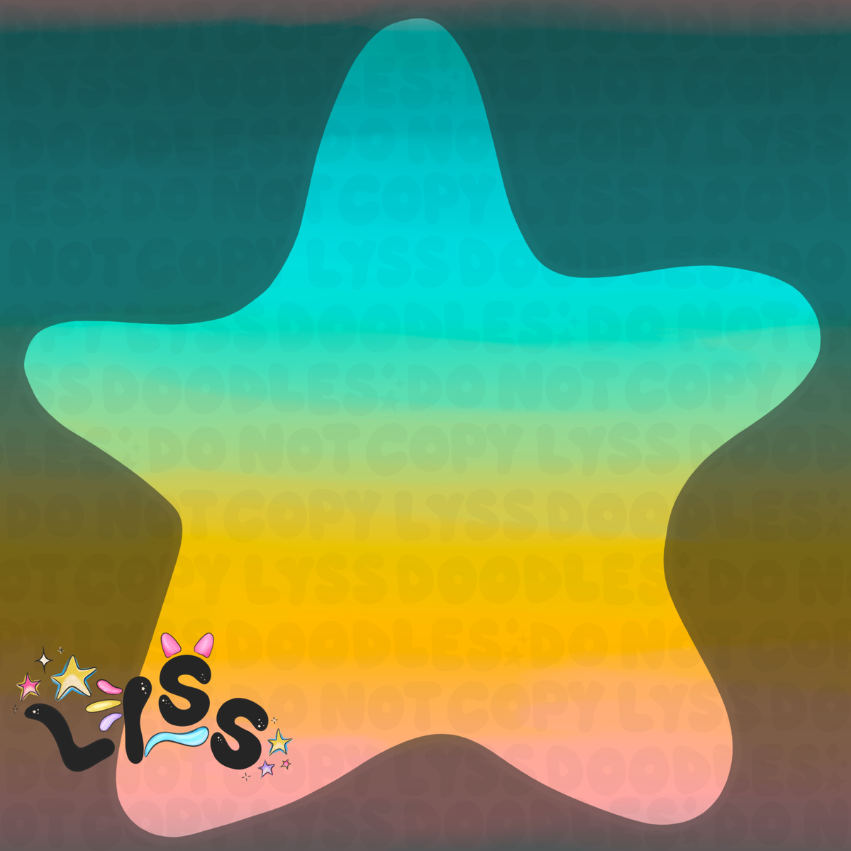 2023 - Lyss Doodles - Seamless - Coordinates - Winter Ocean - 23LD004