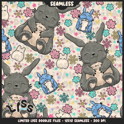 2023 - Lyss Doodles - Seamless - Mains - Winter Studio - 23LD009