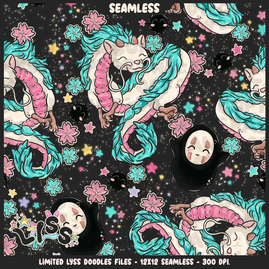 2023 - Lyss Doodles - Seamless - Mains - Winter Studio - 23LD009