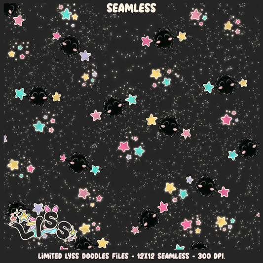 2023 - Lyss Doodles - Seamless - Coordinates - Winter Studio - 23LD009