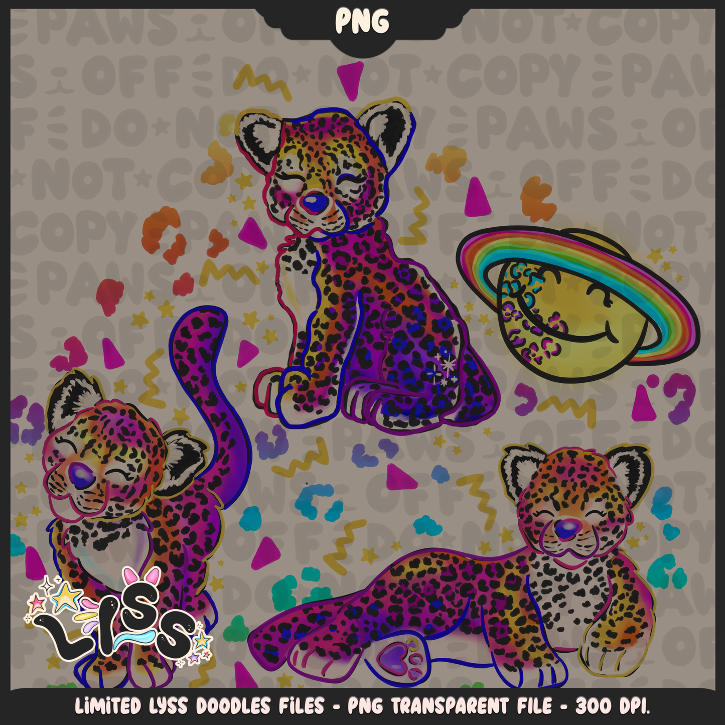 2023 - Lyss Doodles -  PNG Files - Inspired LF - 23LD010