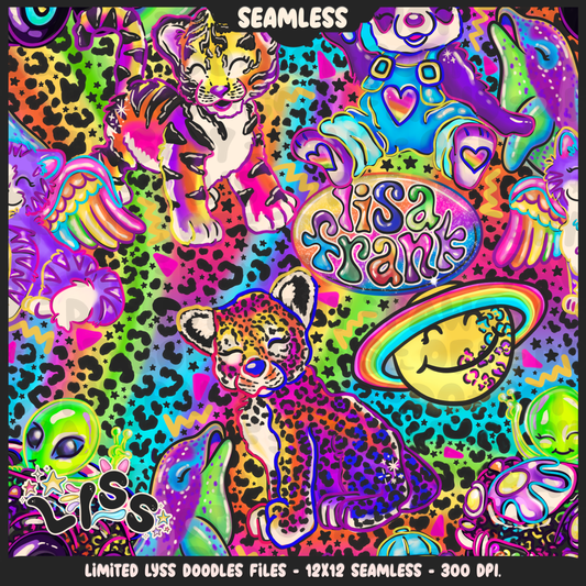 2023 - Lyss Doodles - Seamless - Mains - Inspired LF - 23LD010
