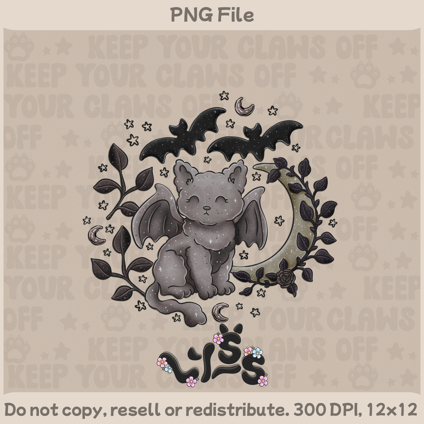 2025 - Lyss Doodles -  PNG Files -  Hextober Day 2 - 25LD068