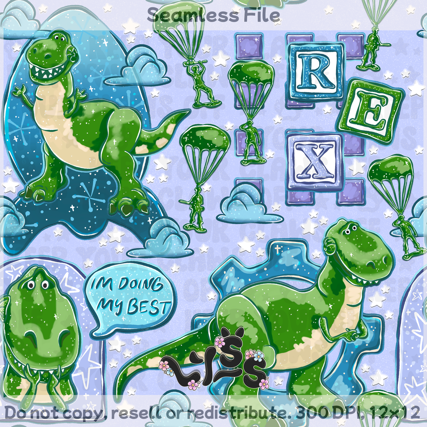 2026 - Lyss Doodles - Seamless Files - 26LD004
