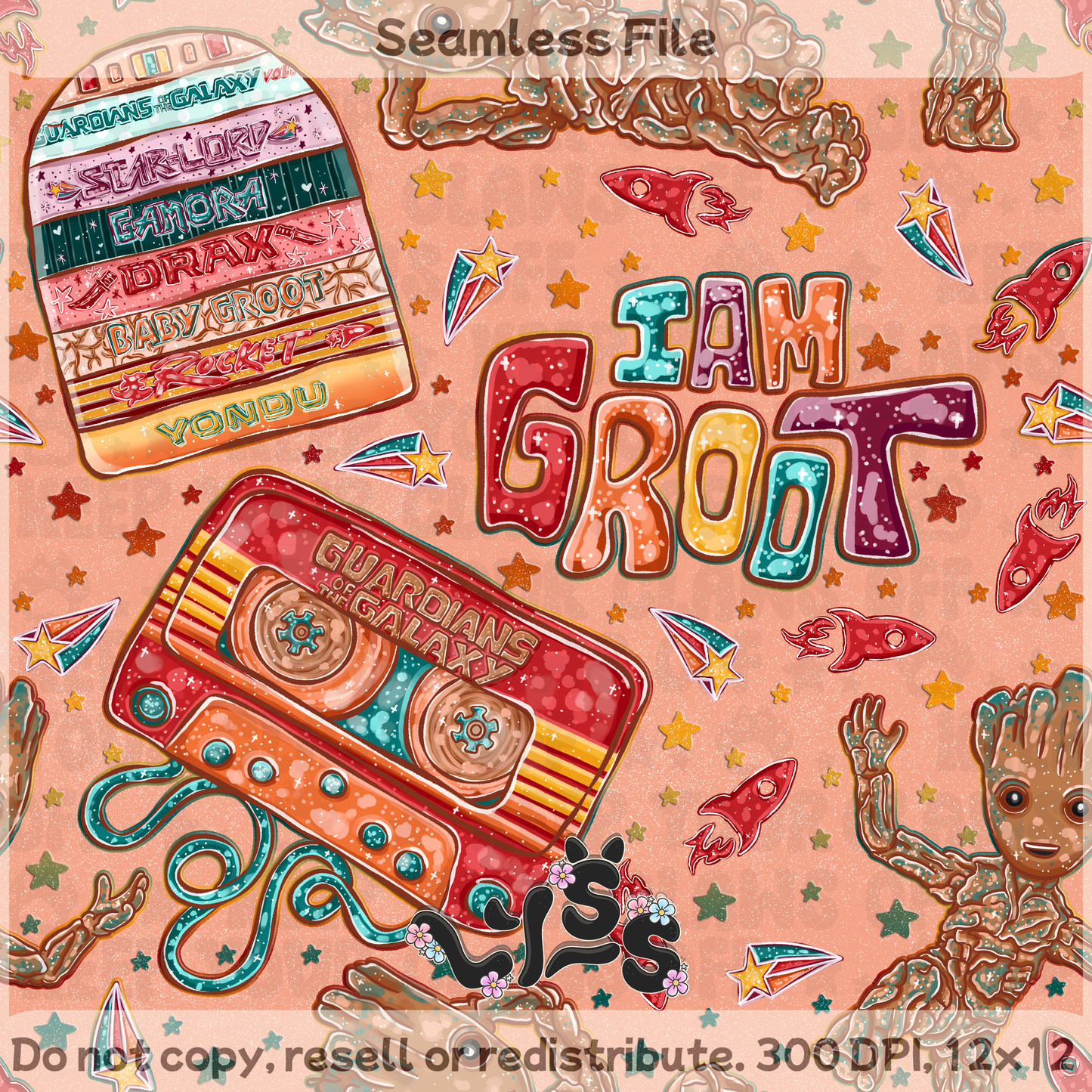 2026 - Lyss Doodles - Seamless Files - 26LD006