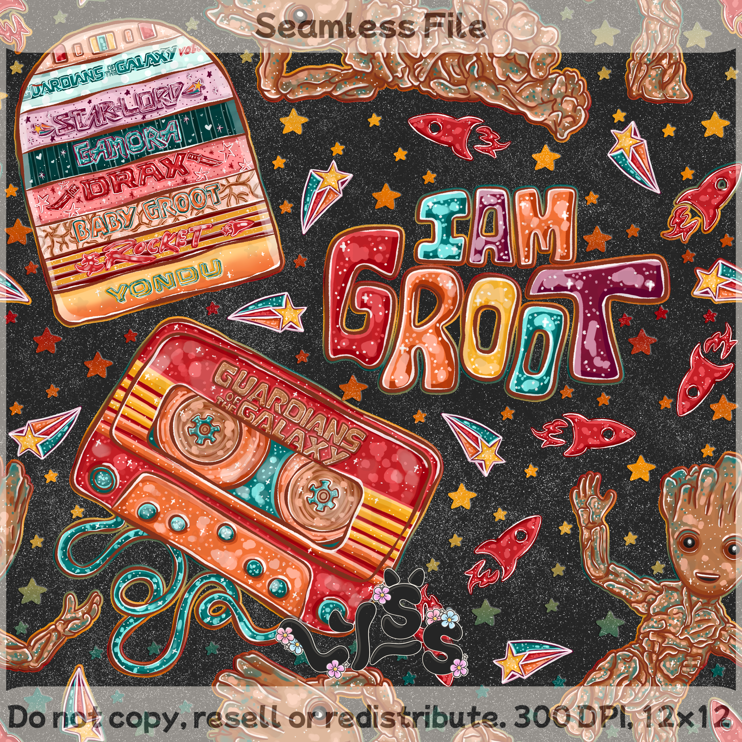 2026 - Lyss Doodles - Seamless Files - 26LD006