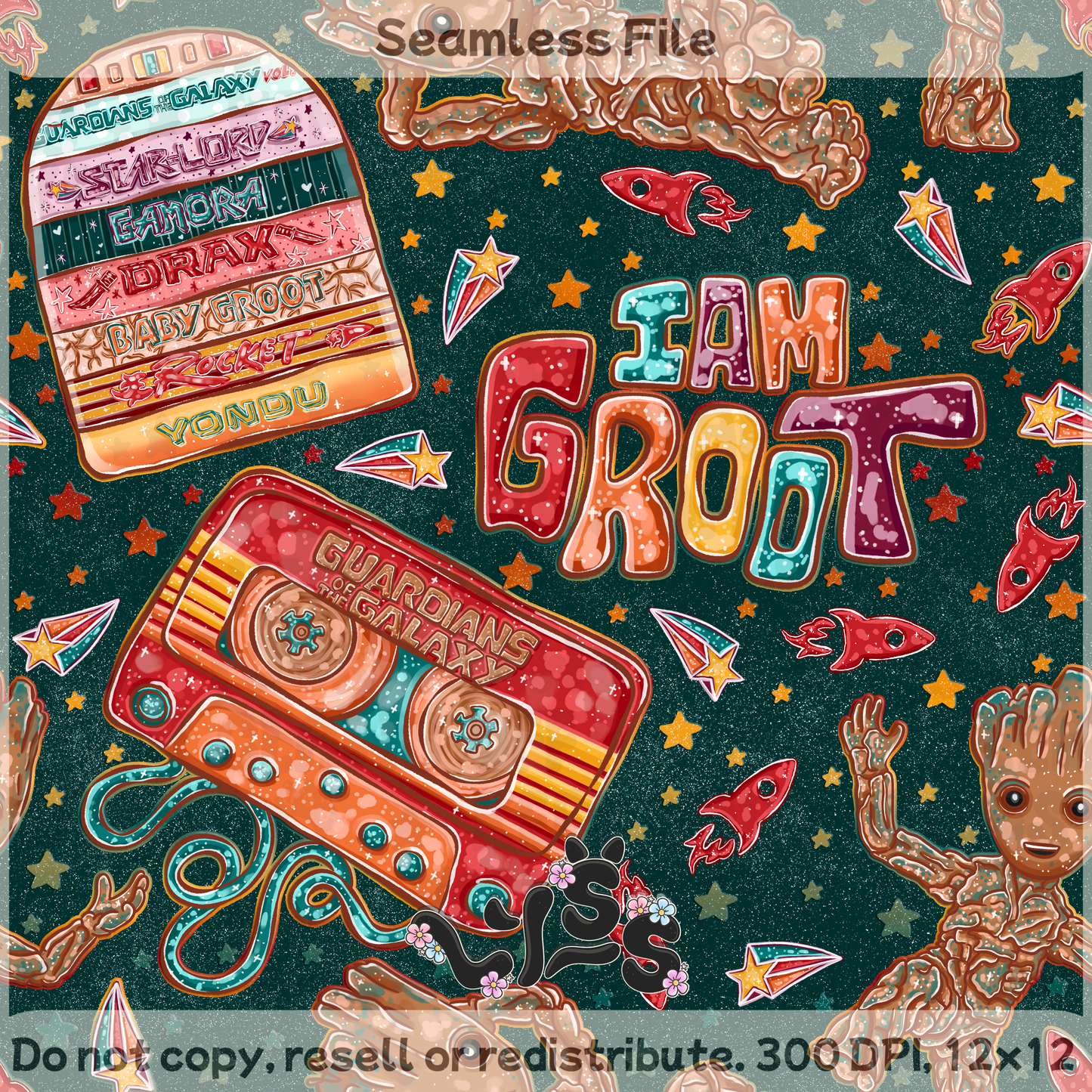 2026 - Lyss Doodles - Seamless Files - 26LD006