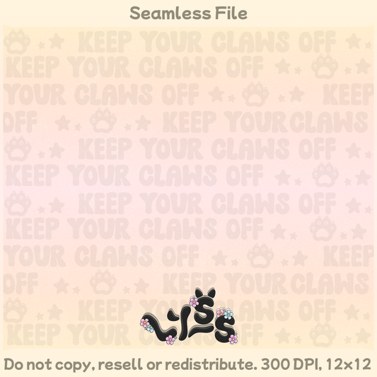 2026 - Lyss Doodles - Seamless Coordinate - Mystery Files #1 - 26LD007
