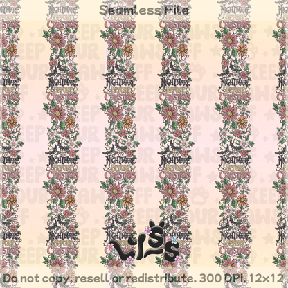2026 - Lyss Doodles - Seamless Coordinate - Mystery Files #1 - 26LD007