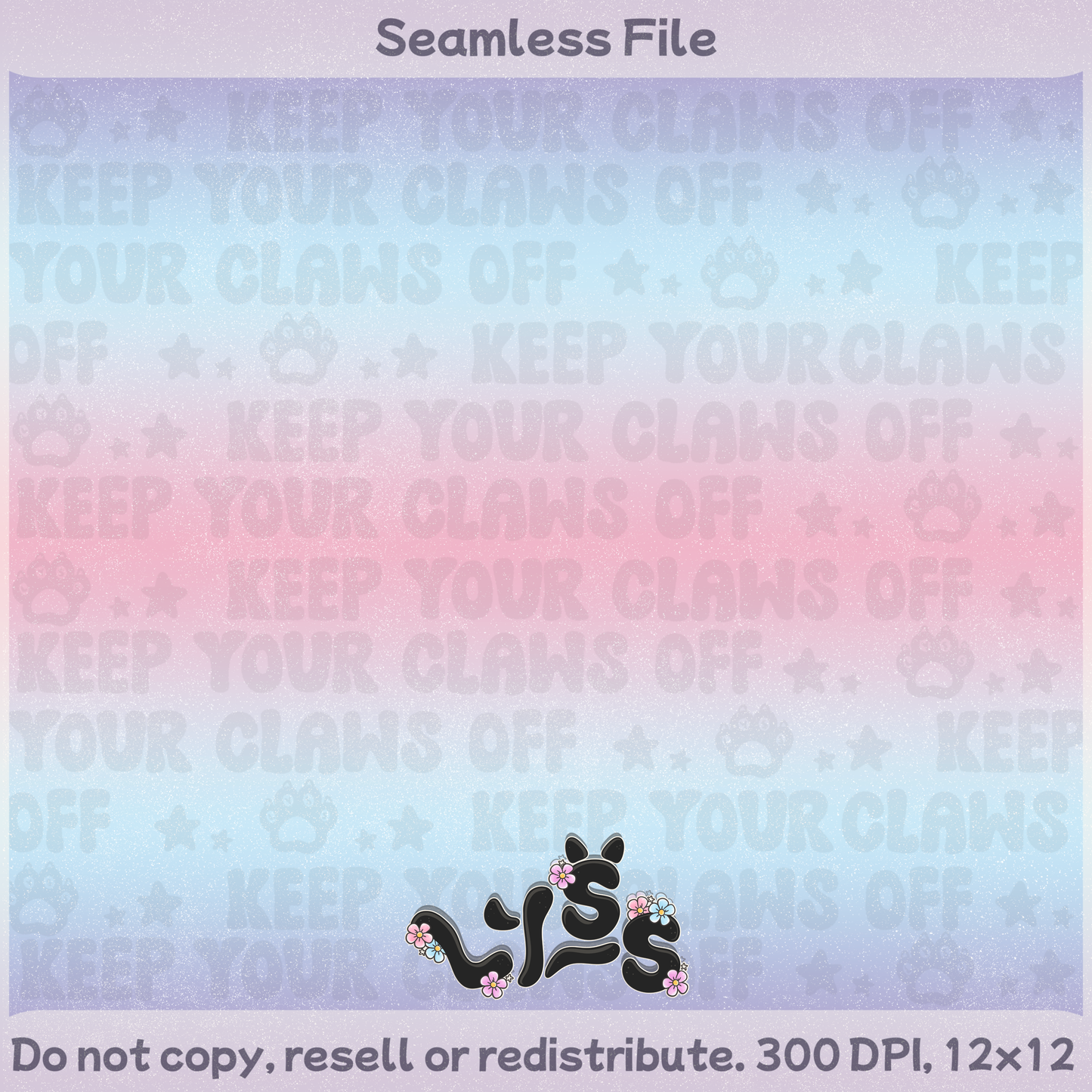 2026 - Lyss Doodles - Seamless Coordinate - Mystery Files #2 - 26LD008