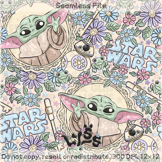 2026 - Lyss Doodles - Seamless - Mystery Files #2 - 26LD008