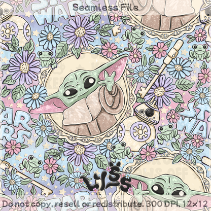 2026 - Lyss Doodles - Seamless - Mystery Files #2 - 26LD008