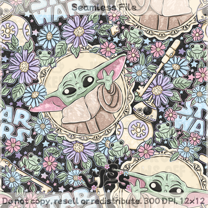 2026 - Lyss Doodles - Seamless - Mystery Files #2 - 26LD008
