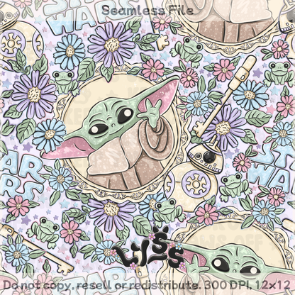 2026 - Lyss Doodles - Seamless - Mystery Files #2 - 26LD008