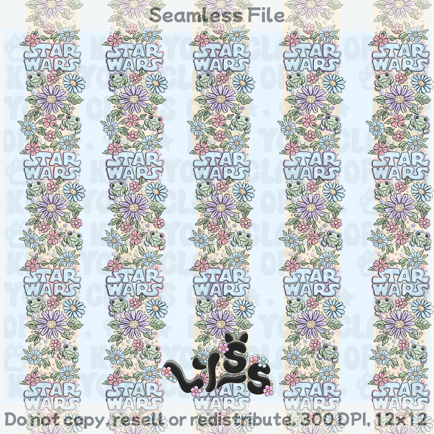 2026 - Lyss Doodles - Seamless Coordinate - Mystery Files #2 - 26LD008