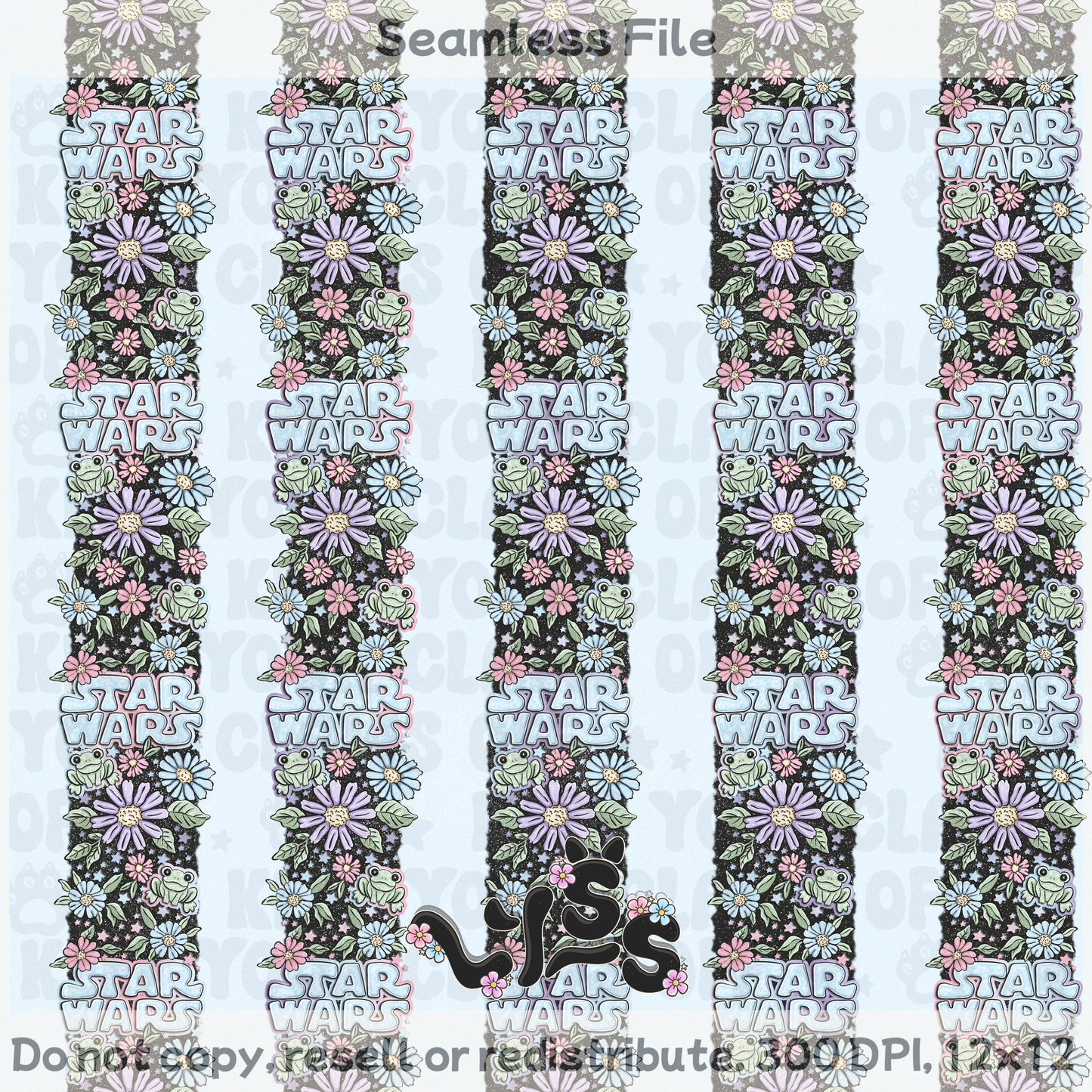2026 - Lyss Doodles - Seamless Coordinate - Mystery Files #2 - 26LD008