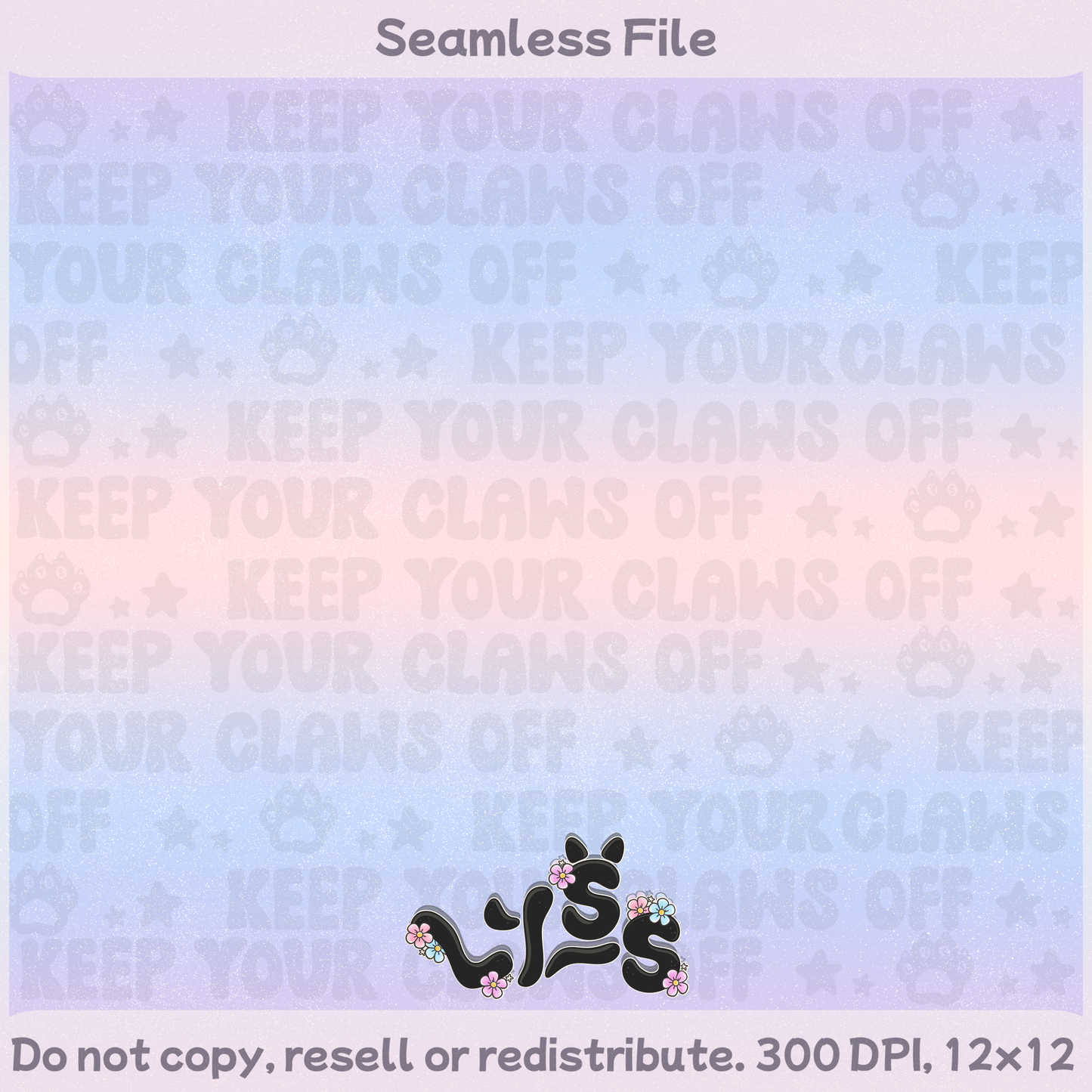 2026 - Lyss Doodles - Seamless Coordinate - Mystery Files #3 - 26LD009