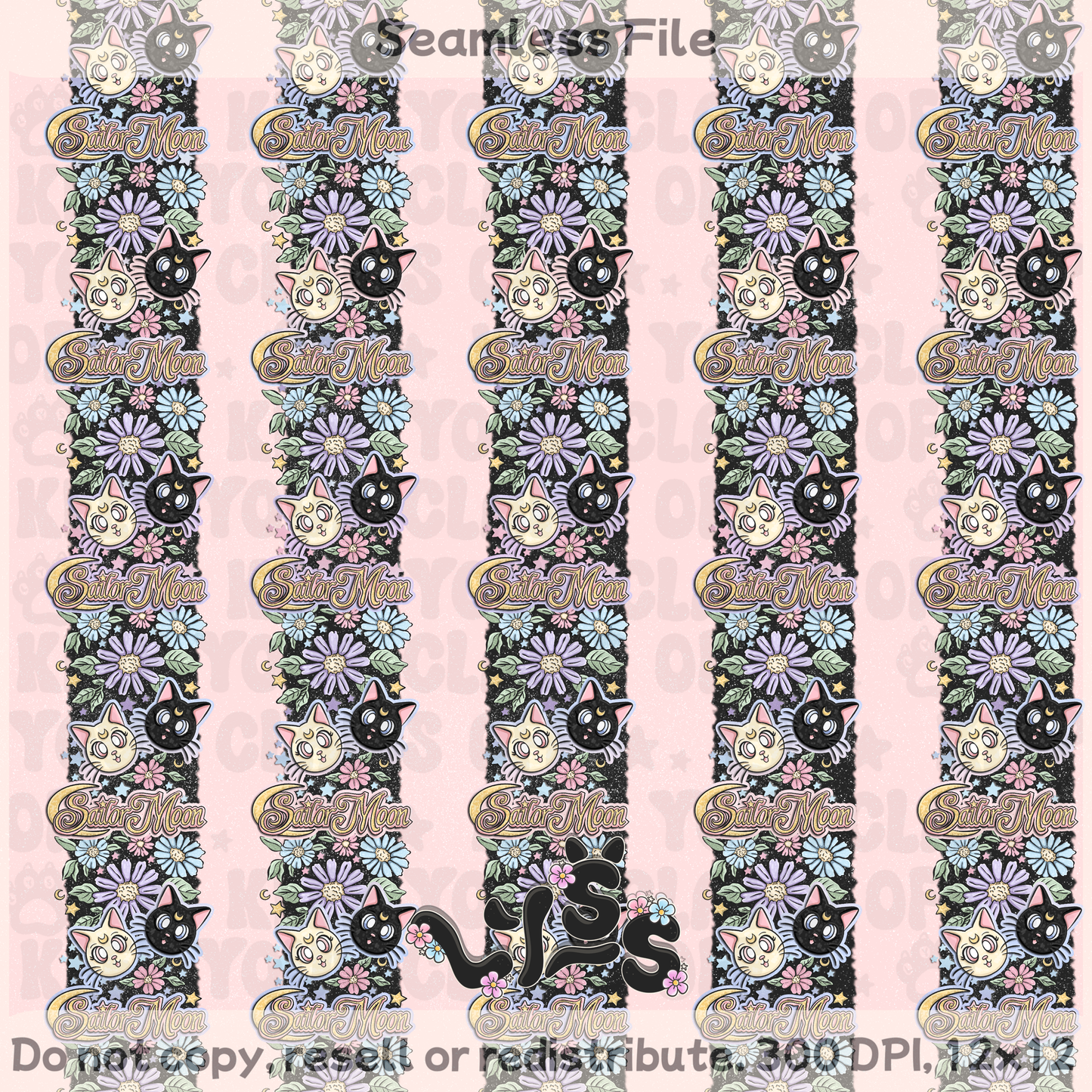 2026 - Lyss Doodles - Seamless Coordinate - Mystery Files #3 - 26LD009
