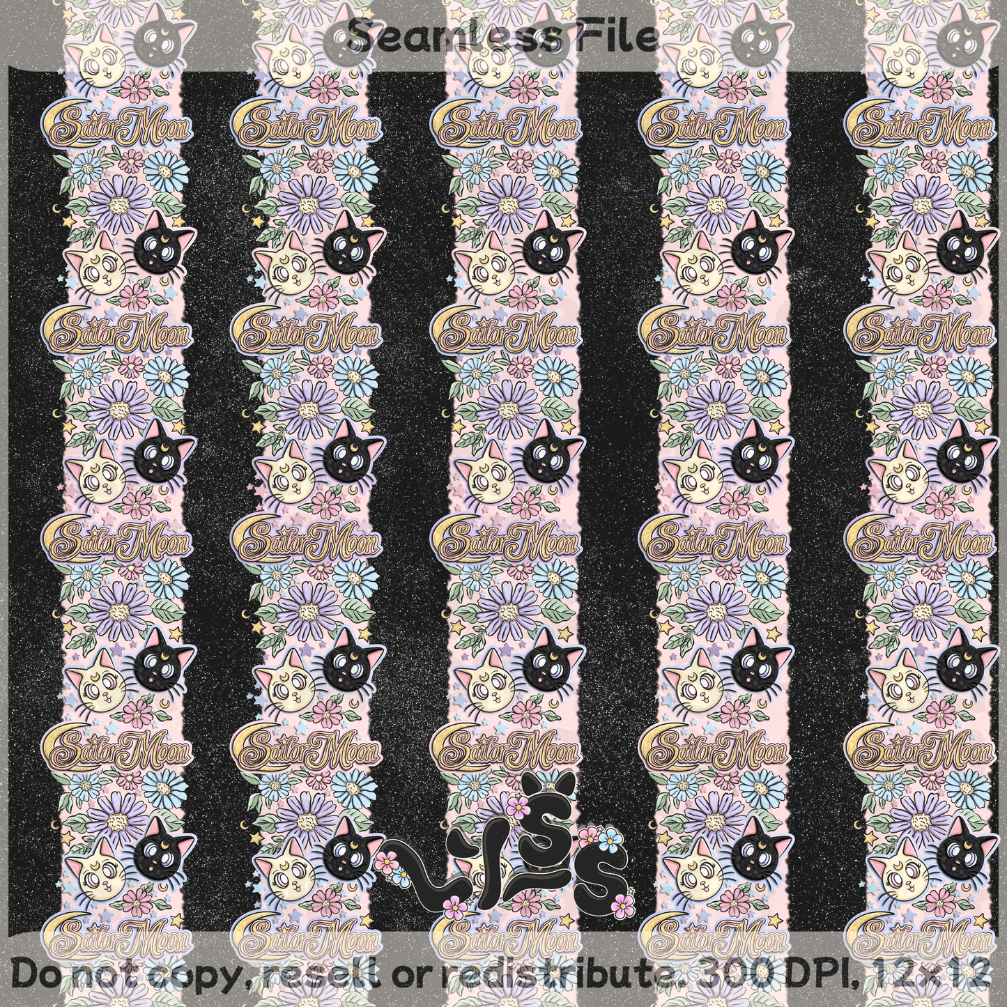 2026 - Lyss Doodles - Seamless Coordinate - Mystery Files #3 - 26LD009