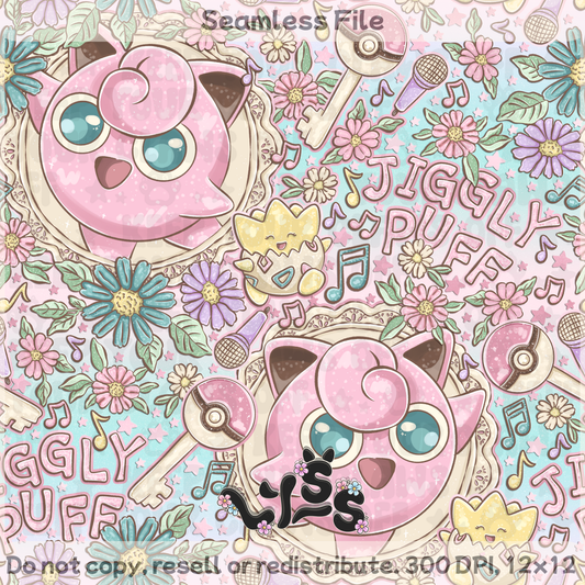 2026 - Lyss Doodles - Seamless - Mystery Files #5 - 26LD011
