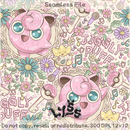2026 - Lyss Doodles - Seamless - Mystery Files #5 - 26LD011