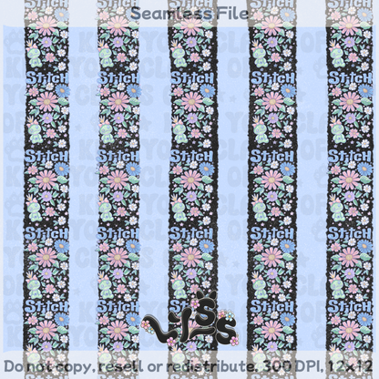2026 - Lyss Doodles - Seamless Coordinate - Mystery Files #6 - 26LD012
