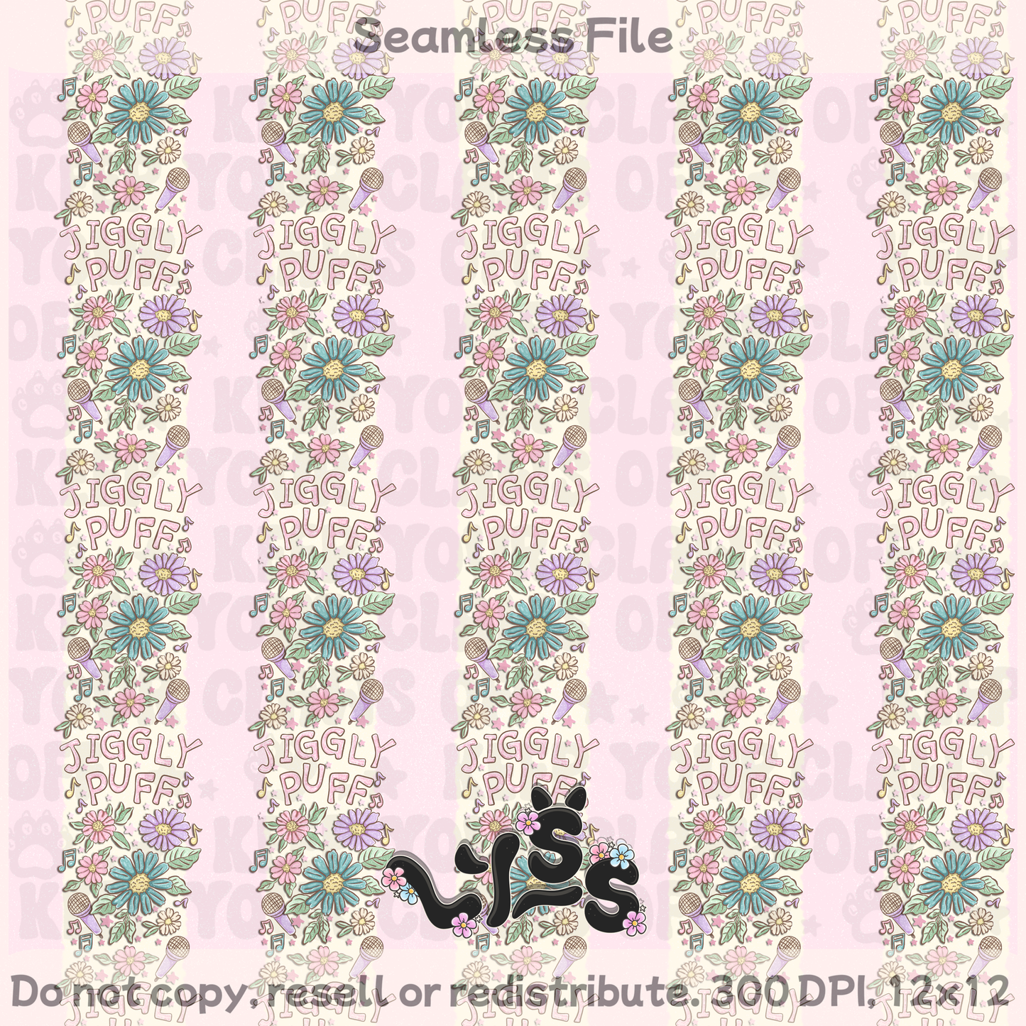 2026 - Lyss Doodles - Seamless Coordinate - Mystery Files #5 - 26LD011