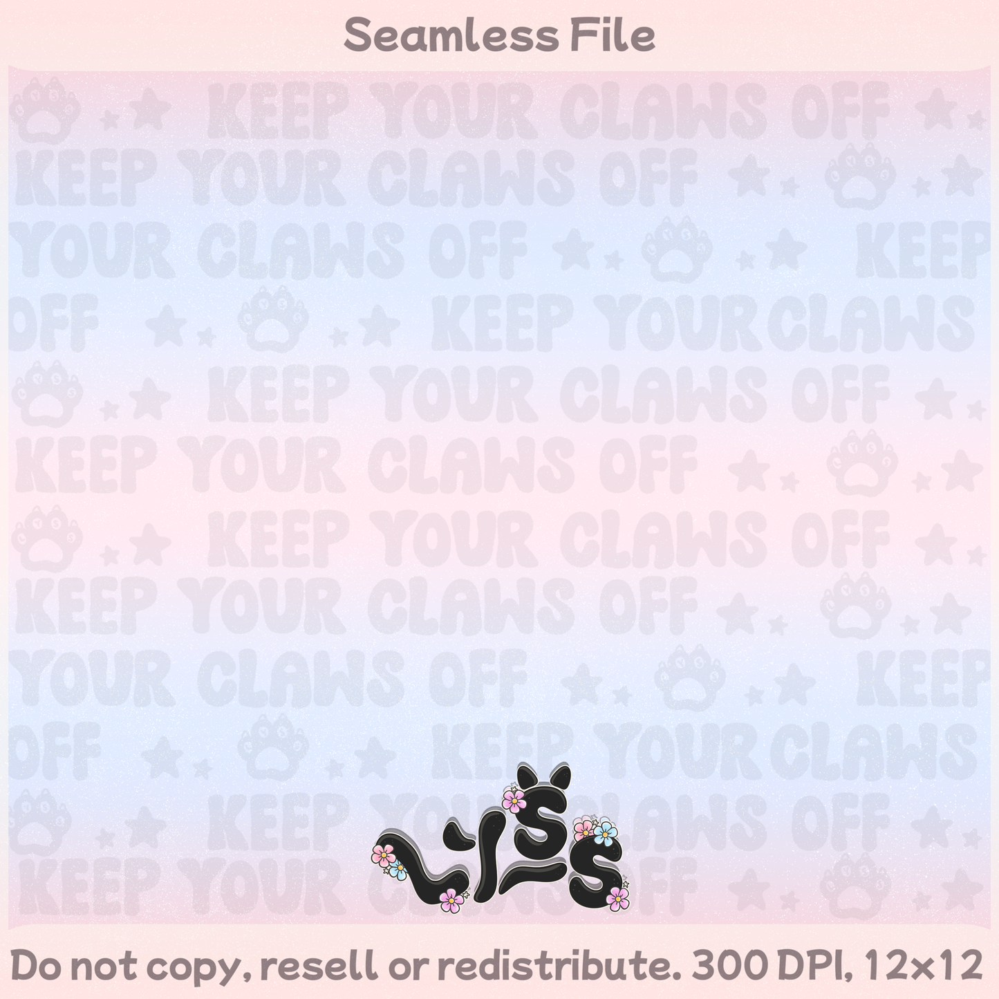 2026 - Lyss Doodles - Seamless Coordinate - Mystery Files #4 - 26LD010