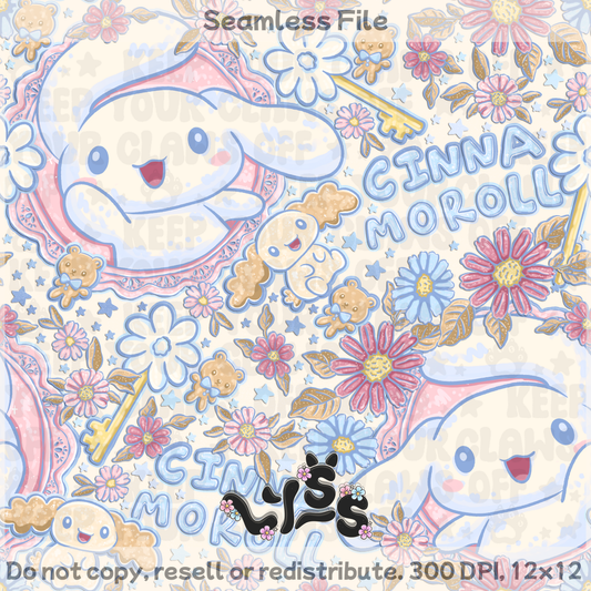 2026 - Lyss Doodles - Seamless - Mystery Files #4 - 26LD010