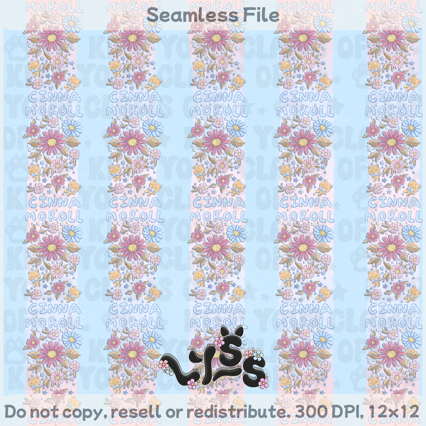 2026 - Lyss Doodles - Seamless Coordinate - Mystery Files #4 - 26LD010
