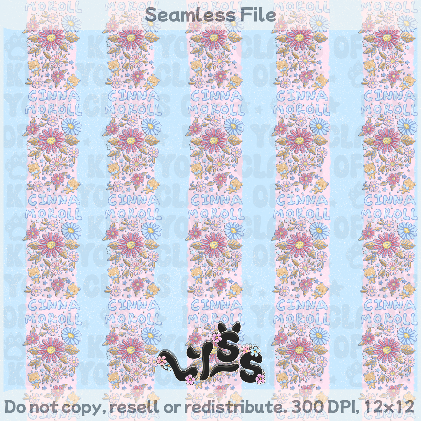 2026 - Lyss Doodles - Seamless Coordinate - Mystery Files #4 - 26LD010