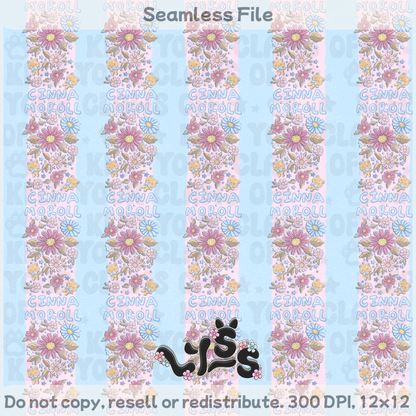 2026 - Lyss Doodles - Seamless Coordinate - Mystery Files #4 - 26LD010