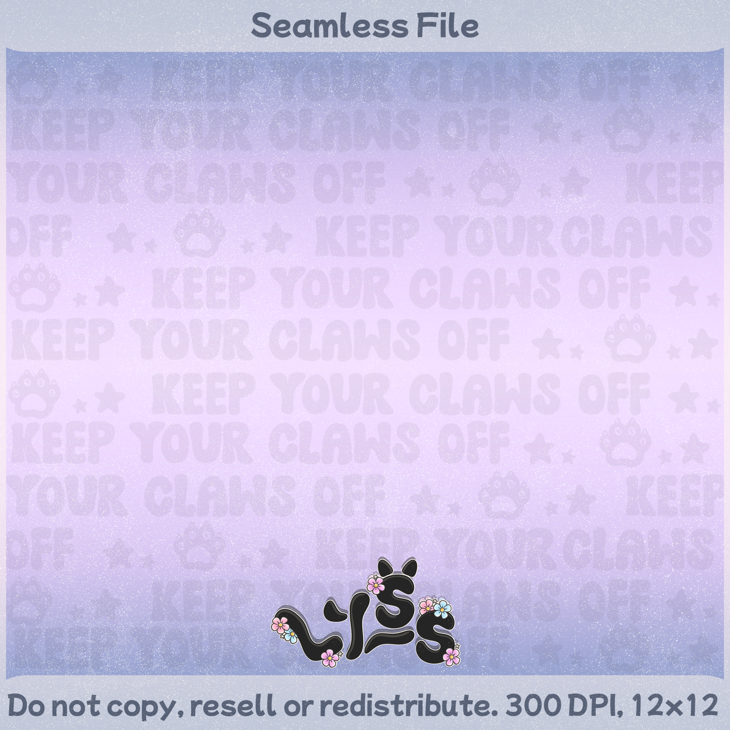 2026 - Lyss Doodles - Seamless Coordinate - Mystery Files #6 - 26LD012