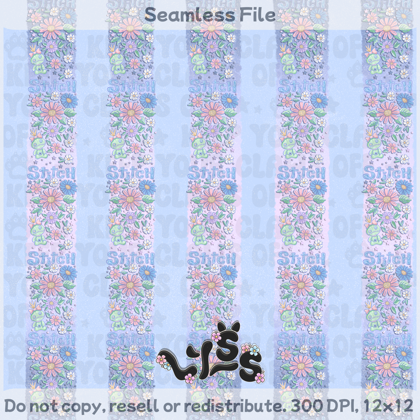 2026 - Lyss Doodles - Seamless Coordinate - Mystery Files #6 - 26LD012