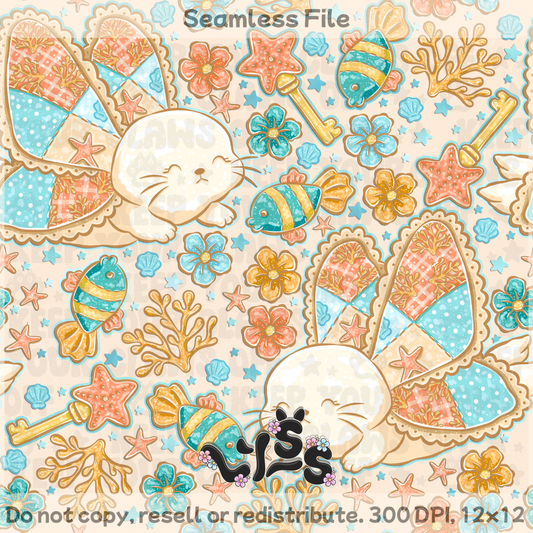 2026 - Lyss Doodles - Seamless - Mystery Files #1 - 26LD013