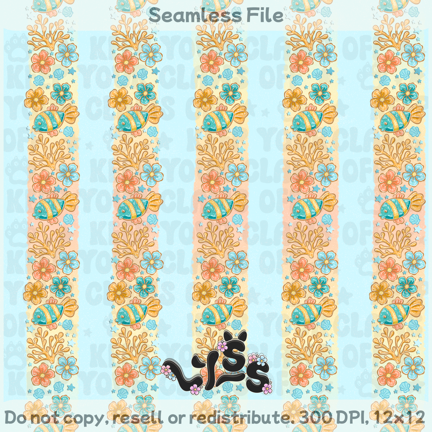 2026 - Lyss Doodles - Seamless Coordinate - Mystery Files #1 - 26LD013