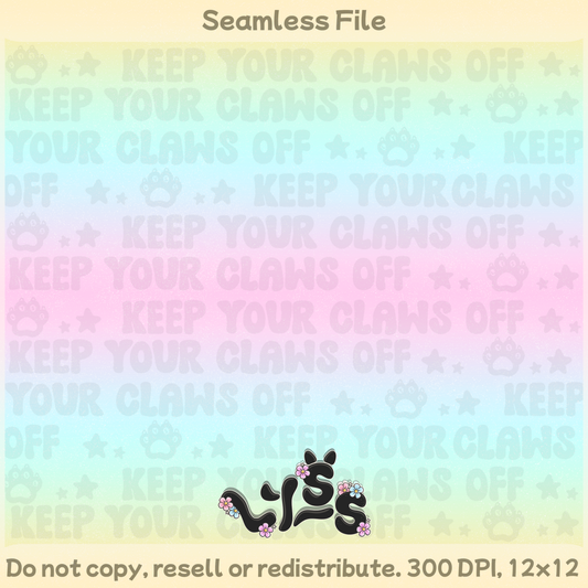 2026 - Lyss Doodles - Seamless Coordinate - Mystery Files #4 - 26LD014