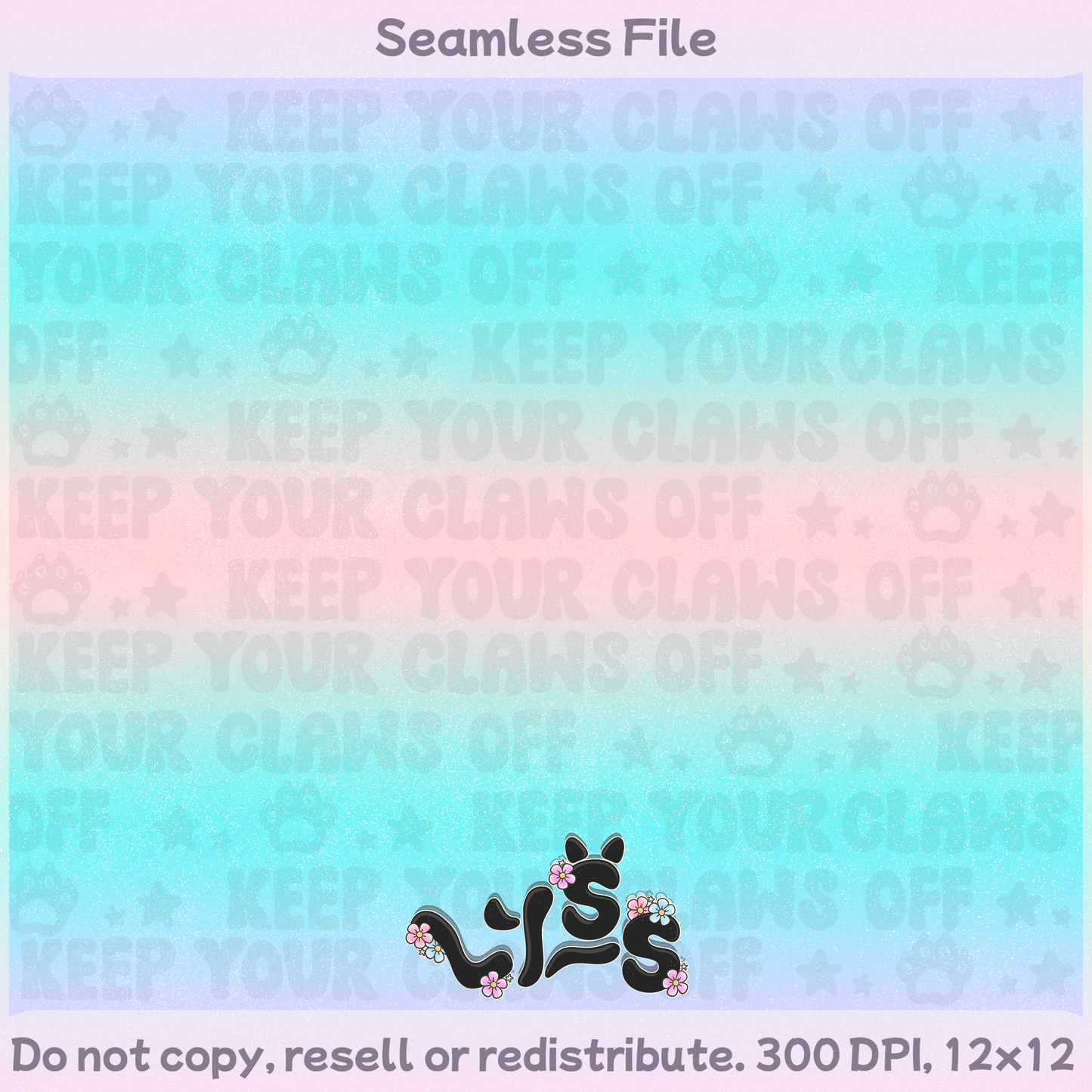 2026 - Lyss Doodles - Seamless Coordinate - Mystery Files #5 - 26LD015