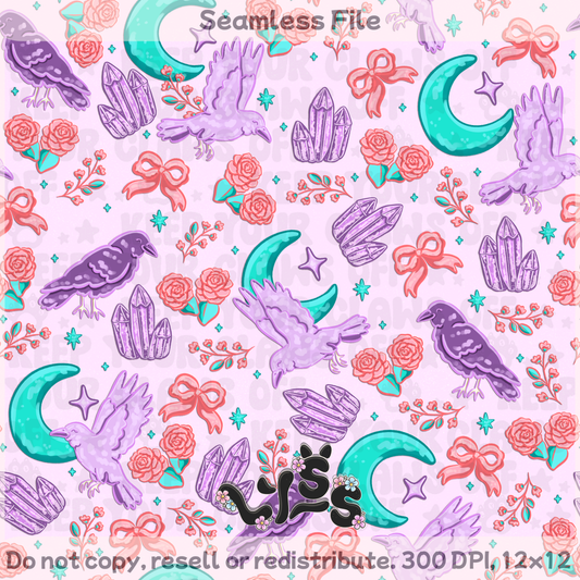 2026 - Lyss Doodles - Seamless - Mystery Files #5 - 26LD015