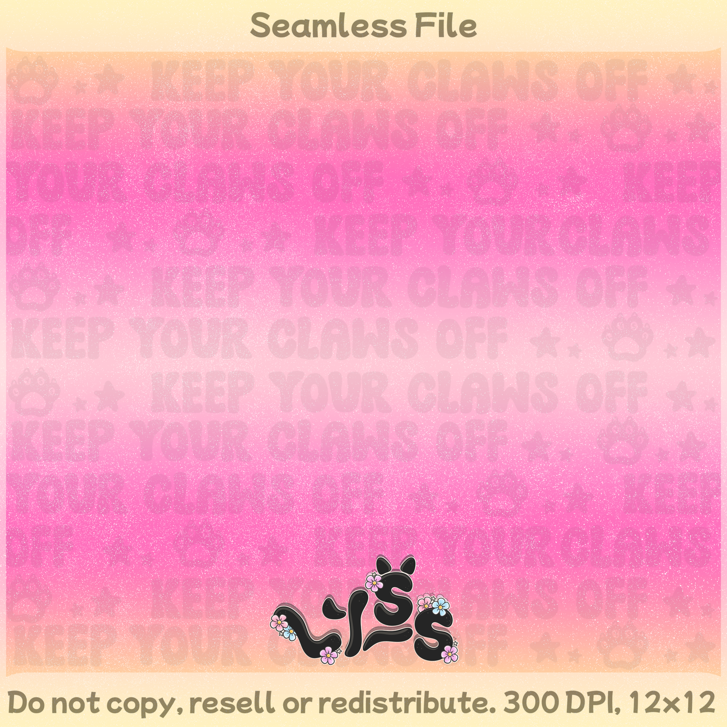 2026 - Lyss Doodles - Seamless Coordinate - Mystery Files #6 - 26LD016